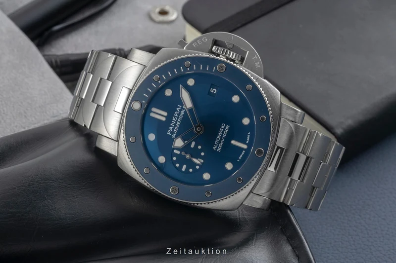 Panerai Submersible steel automatic men's watch PAM01068 [2606058]