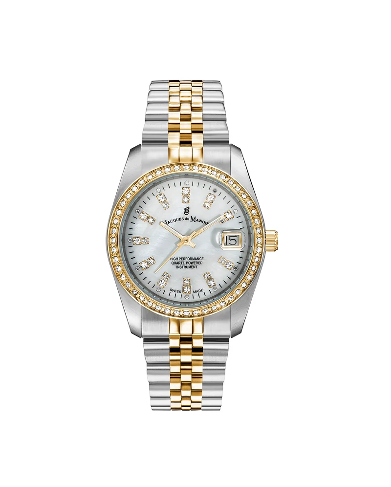 Jacques du Manoir - Inspiration 36mm Classic Gold/Silver