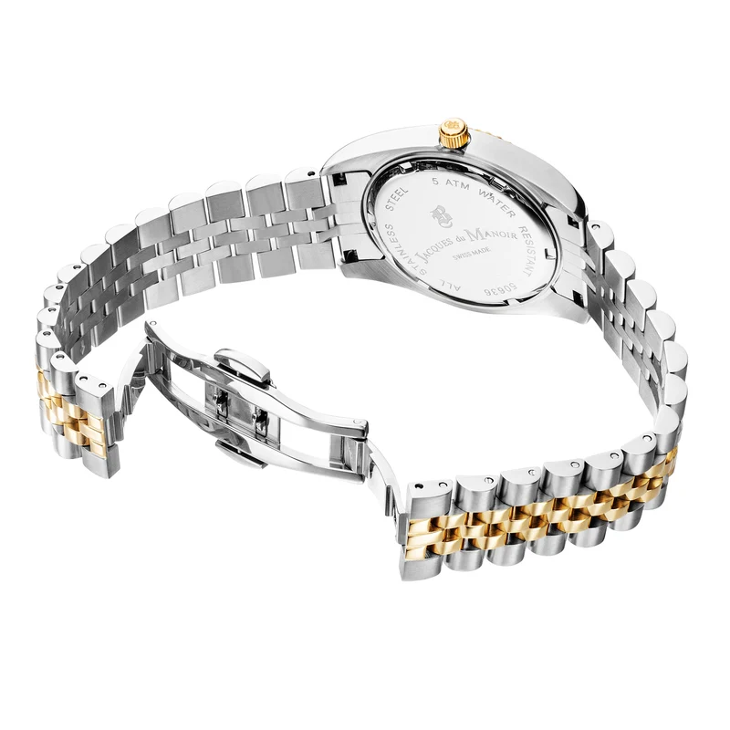Jacques du Manoir - Inspiration 36mm Classic Gold/Silver