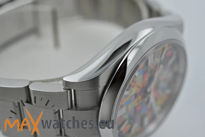 Rolex Oyster Perpetual 36 126000 Multicoloured Jubilee Motif Dial