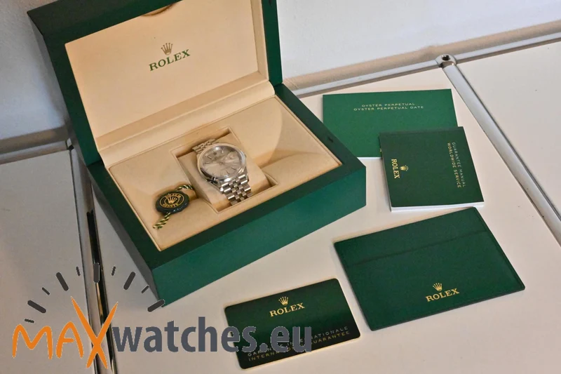Rolex Oyster Perpetual Datejust Silver Dial Jubilee Bracelet 126200
