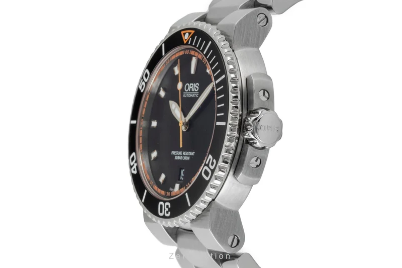 Oris Aquis Date steel automatic men's watch 01 733 7653 4128-07 8 26 01PEB [2605525]