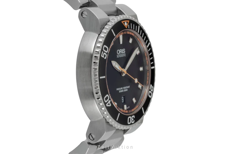 Oris Aquis Date steel automatic men's watch 01 733 7653 4128-07 8 26 01PEB [2605525]
