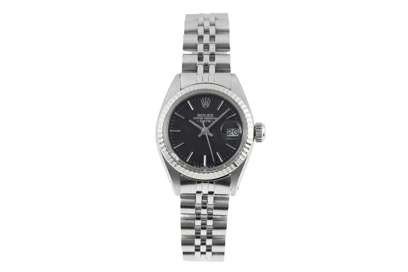 Rolex Lady Date steel / white gold automatic women's watch 6917 Vintage [2605297]