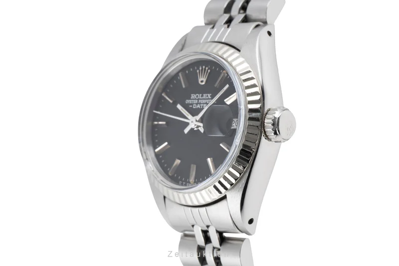 Rolex Lady Date steel / white gold automatic women's watch 6917 Vintage [2605297]
