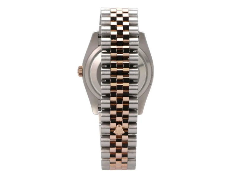 Rolex Datejust 36 116231 Stahlfarben Römisch Jubile-Band