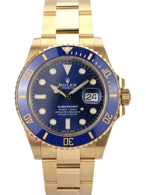 Rolex Submariner Date 41 Gelbgold 126618LB