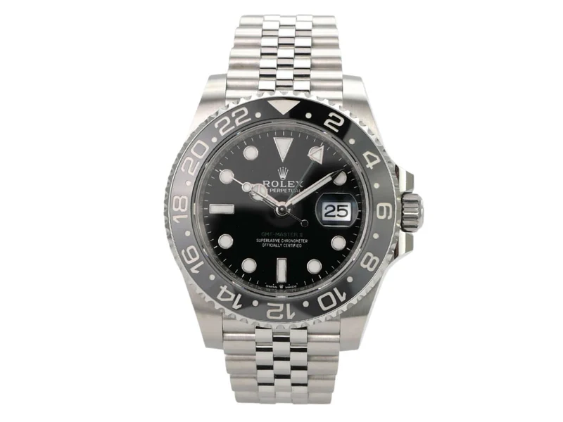 Rolex GMT-Master II Edelstahl 126710GRNR Jubile-Band