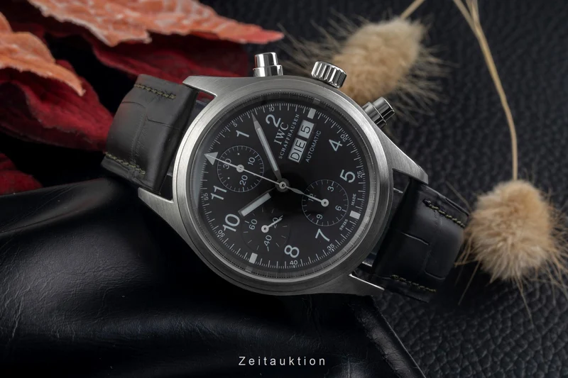 IWC Fliegerchronograph chronograph steel automatic men's watch IW370605 [2504043]