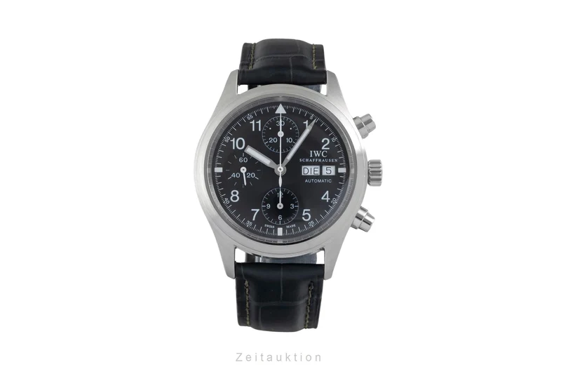 IWC Fliegerchronograph chronograph steel automatic men's watch IW370605 [2504043]