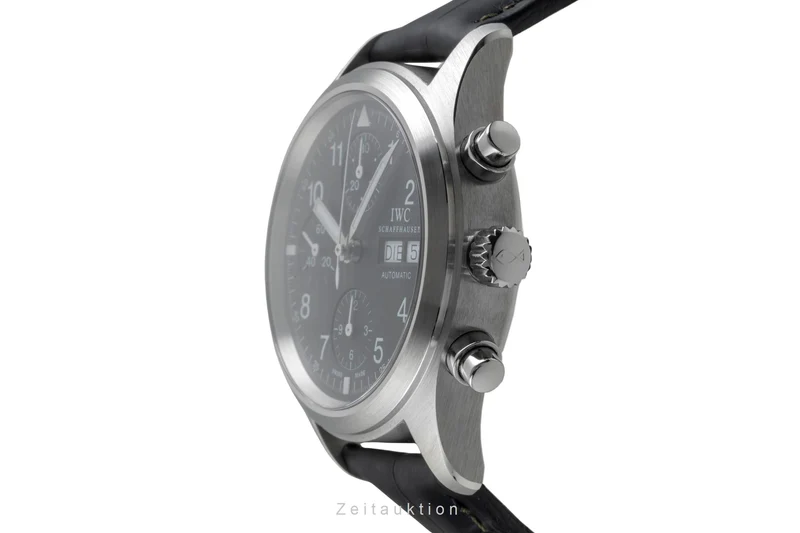 IWC Fliegerchronograph chronograph steel automatic men's watch IW370605 [2504043]