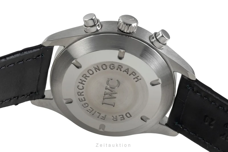 IWC Fliegerchronograph chronograph steel automatic men's watch IW370605 [2504043]