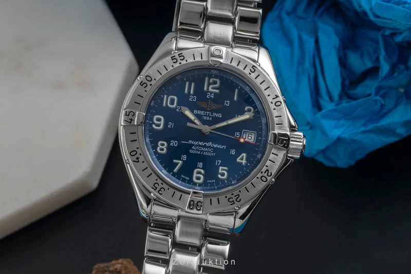 Breitling Superocean steel automatic men's watch A17340 [2605539]