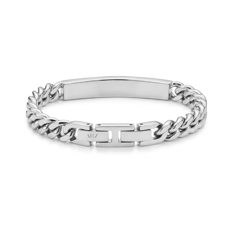 Armband mit facettierten ID-Gliedern