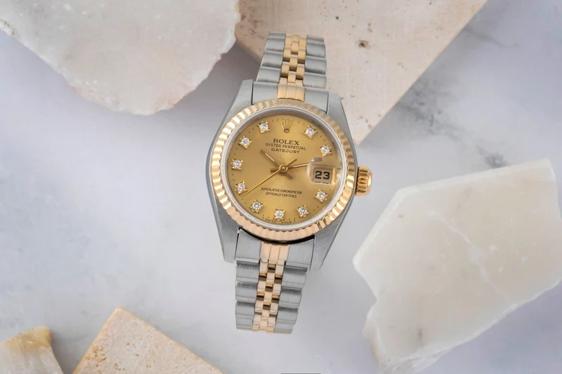 Rolex Lady Datejust steel / gold automatic women's watch 69173 [2606037]