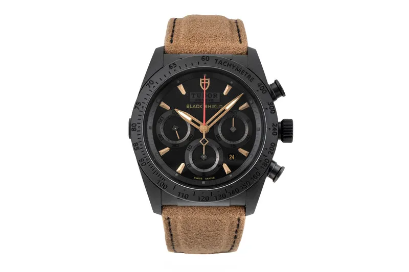 Tudor Black Shield chronograph ceramic / steel automatic men's watch M42000CN-0016 [2605813]