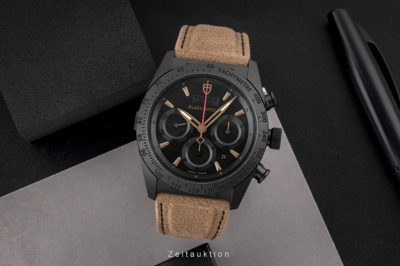Tudor Black Shield chronograph ceramic / steel automatic men's watch M42000CN-0016 [2605813]