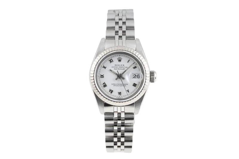 Rolex Lady Datejust steel / white gold automatic women's watch 69174 [2605725]