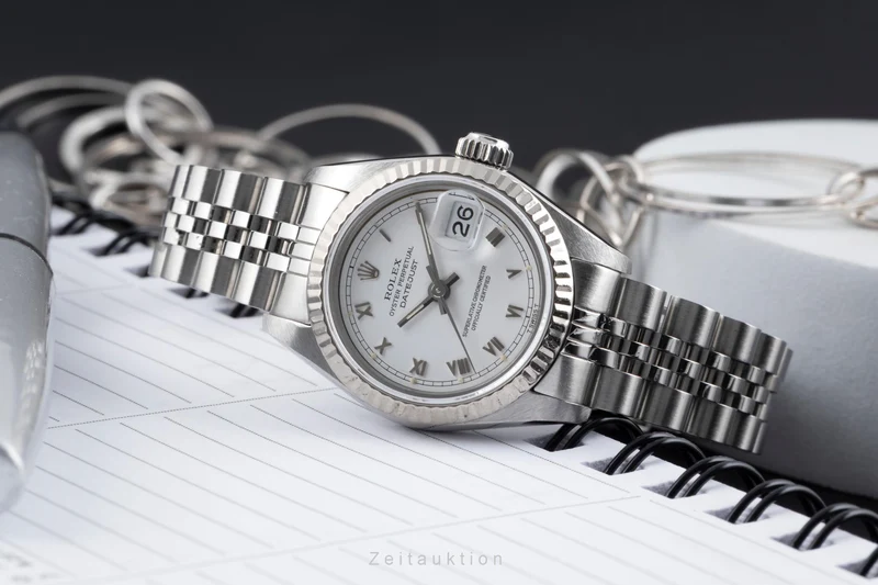 Rolex Lady Datejust steel / white gold automatic women's watch 69174 [2605725]