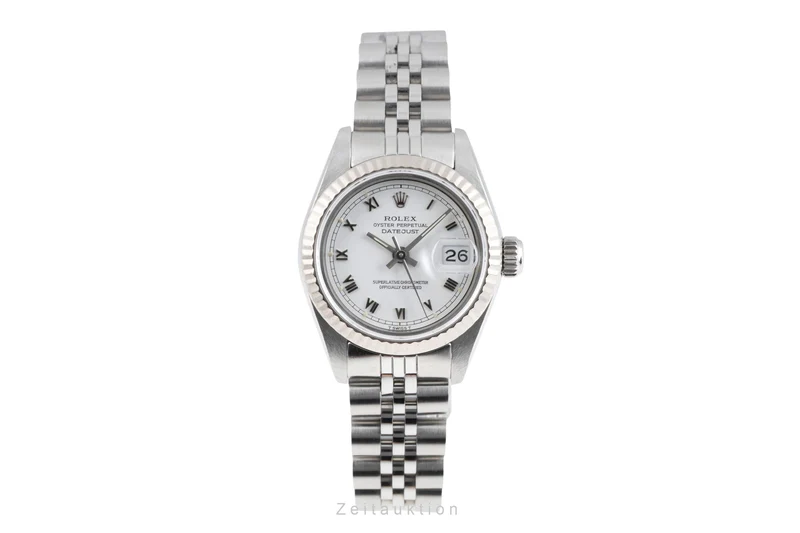 Rolex Lady Datejust steel / white gold automatic women's watch 69174 [2605725]