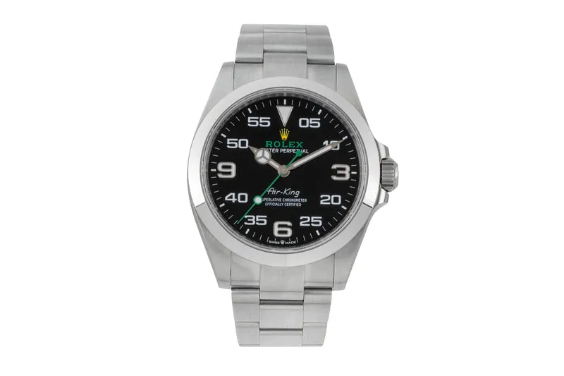 Rolex Air King steel automatic men's watch 126900 [2605927]