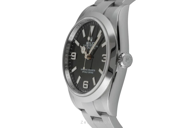 Rolex Explorer steel automatic men's watch 124270 [2605986]