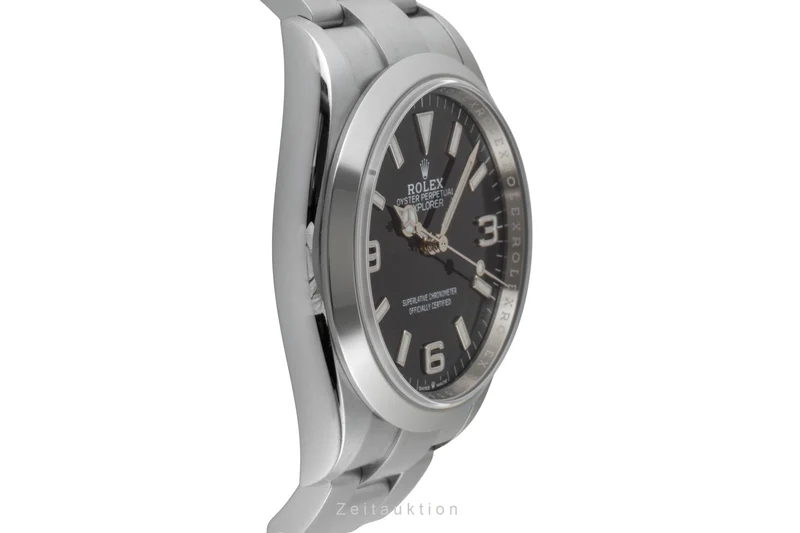 Rolex Explorer steel automatic men's watch 124270 [2605986]