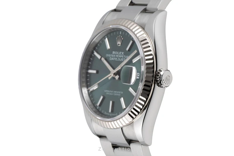 Rolex Datejust steel / white gold automatic men's watch 126234 [2605806]