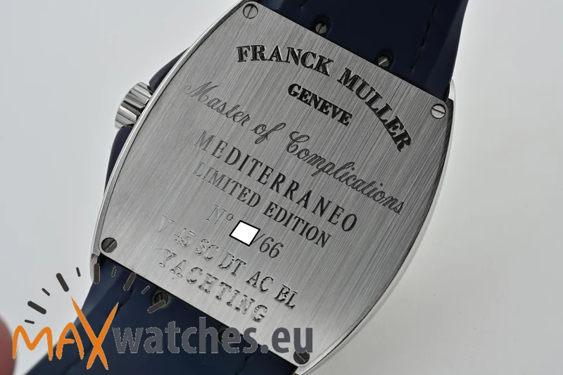 Franck Muller Vanguard Mediterraneo Limited Steel V45 SC DT 66 pcs