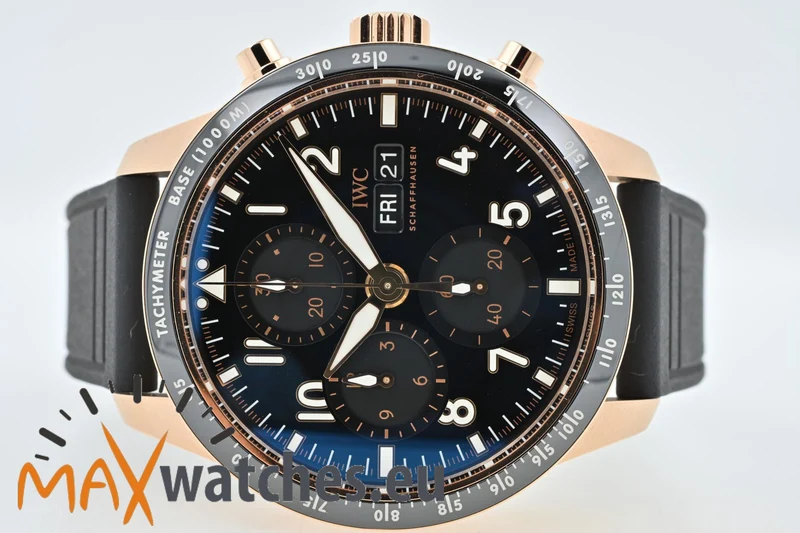 IWC Fliegerchronograph Pilots Chronograph 18k Rosé Gold Deployant Performance IW388309