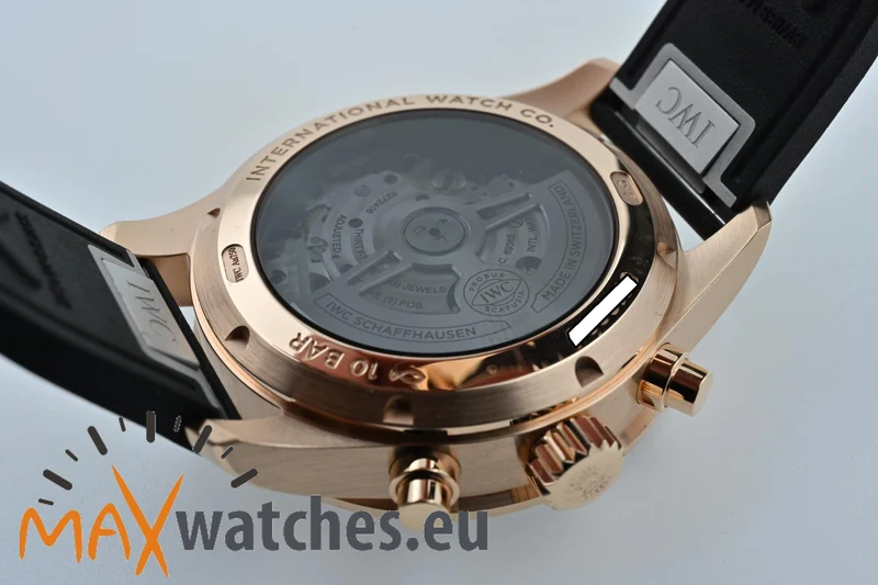 IWC Fliegerchronograph Pilots Chronograph 18k Rosé Gold Deployant Performance IW388309