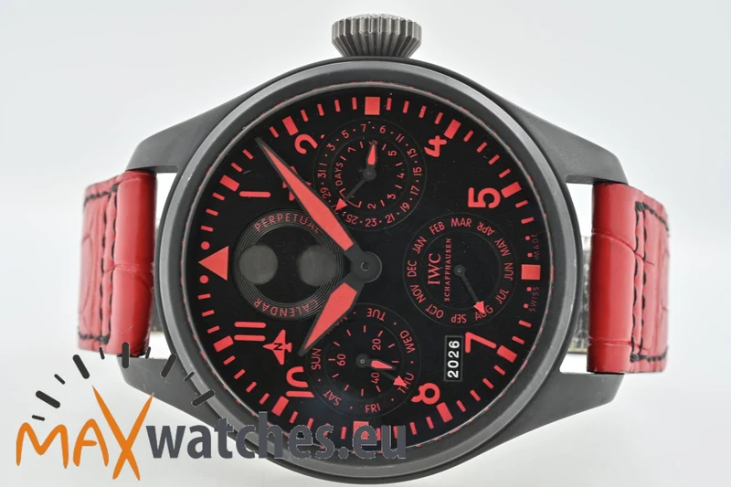 IWC Big Pilot Top Gun Große Fliegeruhr Boutique Edition Perpetual Calendar IW502903 Limited