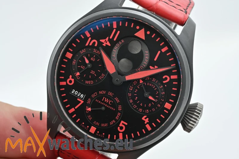 IWC Big Pilot Top Gun Große Fliegeruhr Boutique Edition Perpetual Calendar IW502903 Limited