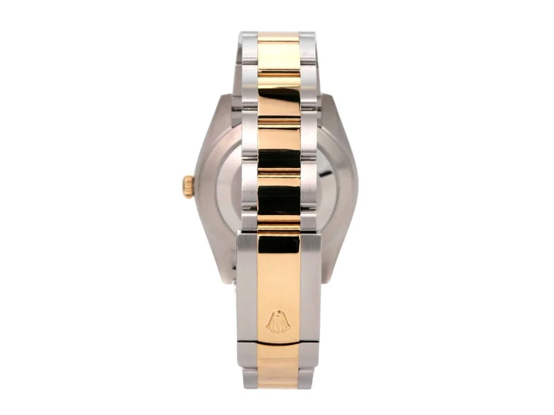 Rolex Datejust 41 Edelstahl Gelbgold 126333 Schwarz