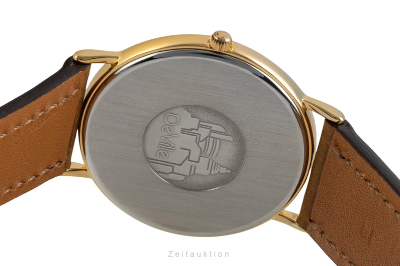 Omega De Ville gilt-brass quartz men's watch 195.0075.2 [2605500]