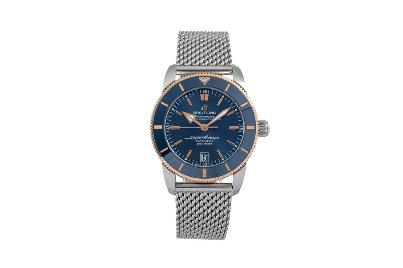 Breitling Superocean Heritage 42 steel / gold automatic men's watch UB2010161C1A1 LP: 7400EUR [2605929]