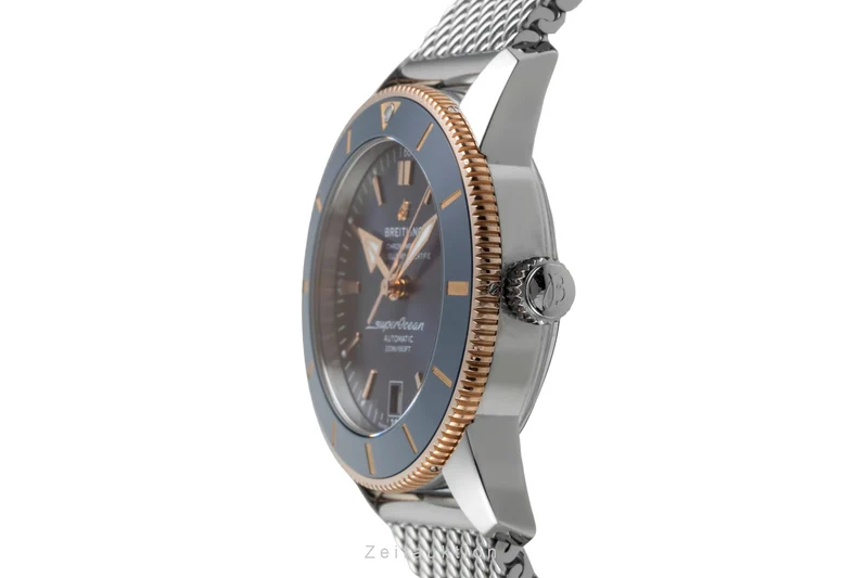 Breitling Superocean Heritage 42 steel / gold automatic men's watch UB2010161C1A1 LP: 7400EUR [2605929]