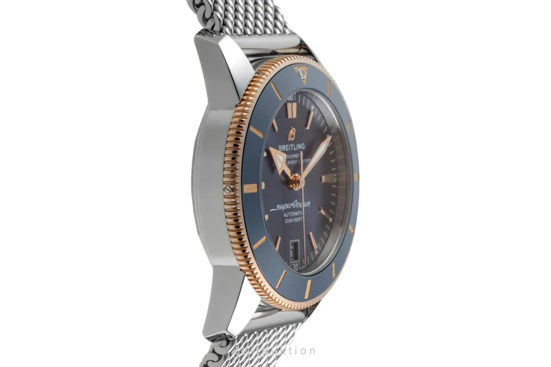 Breitling Superocean Heritage 42 steel / gold automatic men's watch UB2010161C1A1 LP: 7400EUR [2605929]