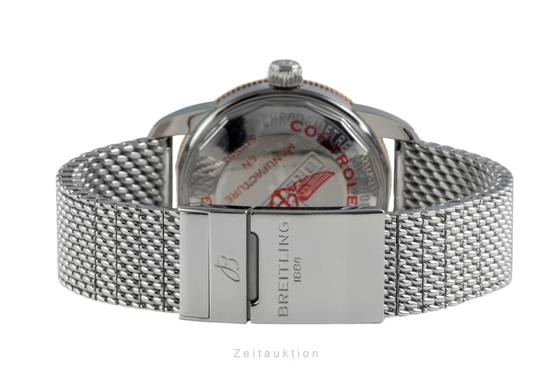 Breitling Superocean Heritage 42 steel / gold automatic men's watch UB2010161C1A1 LP: 7400EUR [2605929]