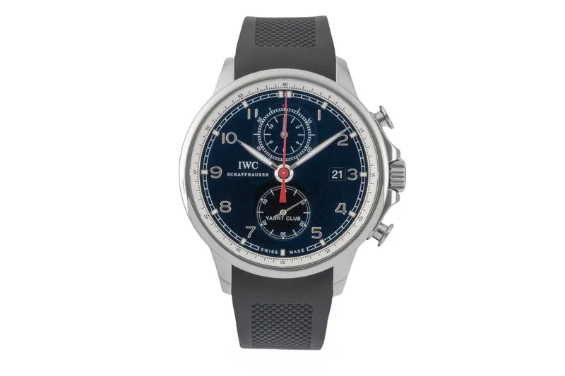 IWC Yachtclub chronograph steel automatic men's watch IW390204 LP: 12900EUR [2605776]