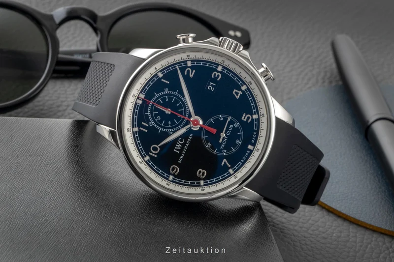 IWC Yachtclub chronograph steel automatic men's watch IW390204 LP: 12900EUR [2605776]