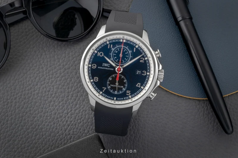 IWC Yachtclub chronograph steel automatic men's watch IW390204 LP: 12900EUR [2605776]