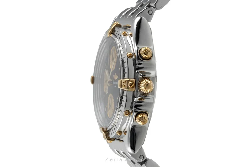 Breitling Chronomat chronograph gilt / steel automatic men's watch B13050 [2504179]