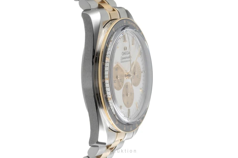 Omega Speedmaster Moonwatch chronograph steel / gold manual winding men's watch 310.20.42.50.02.001 LP: 20400EUR [2605886]