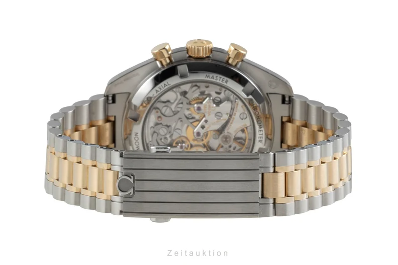 Omega Speedmaster Moonwatch chronograph steel / gold manual winding men's watch 310.20.42.50.02.001 LP: 20400EUR [2605886]