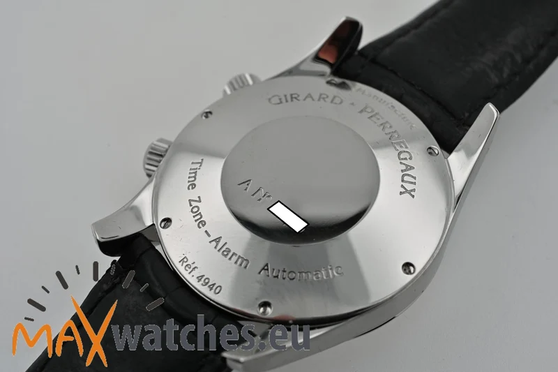 Girard Perregaux Traveller II GMT Alarm 4940 Silver Dial GP Service 2026