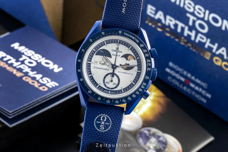 Swatch Omega Moonswatch chronograph others quartz men's watch SO33N703L [2605141]