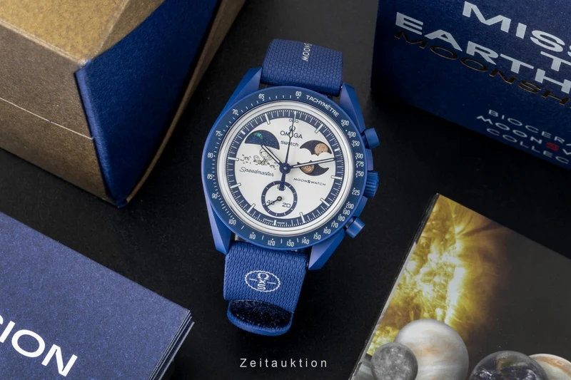 Swatch Omega Moonswatch chronograph others quartz men's watch SO33N703L [2605141]