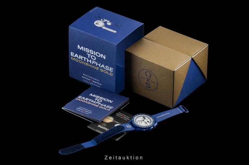 Swatch Omega Moonswatch chronograph others quartz men's watch SO33N703L [2605141]