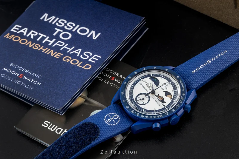 Swatch Omega Moonswatch chronograph others quartz men's watch SO33N703L [2605141]
